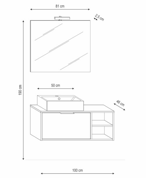 ΣΕΤ ΕΠΙΠΛΟΥ ΜΠΑΝΙΟΥ PETRA 100cm ΚΡΕΜΑΣΤΗ ELM ROUSSEAU STATUARIO PICCADILLY 6 petra 100 1 ΣΕΤ ΕΠΙΠΛΟΥ ΜΠΑΝΙΟΥ PETRA 100cm ΚΡΕΜΑΣΤΗ ELM ROUSSEAU STATUARIO PICCADILLY