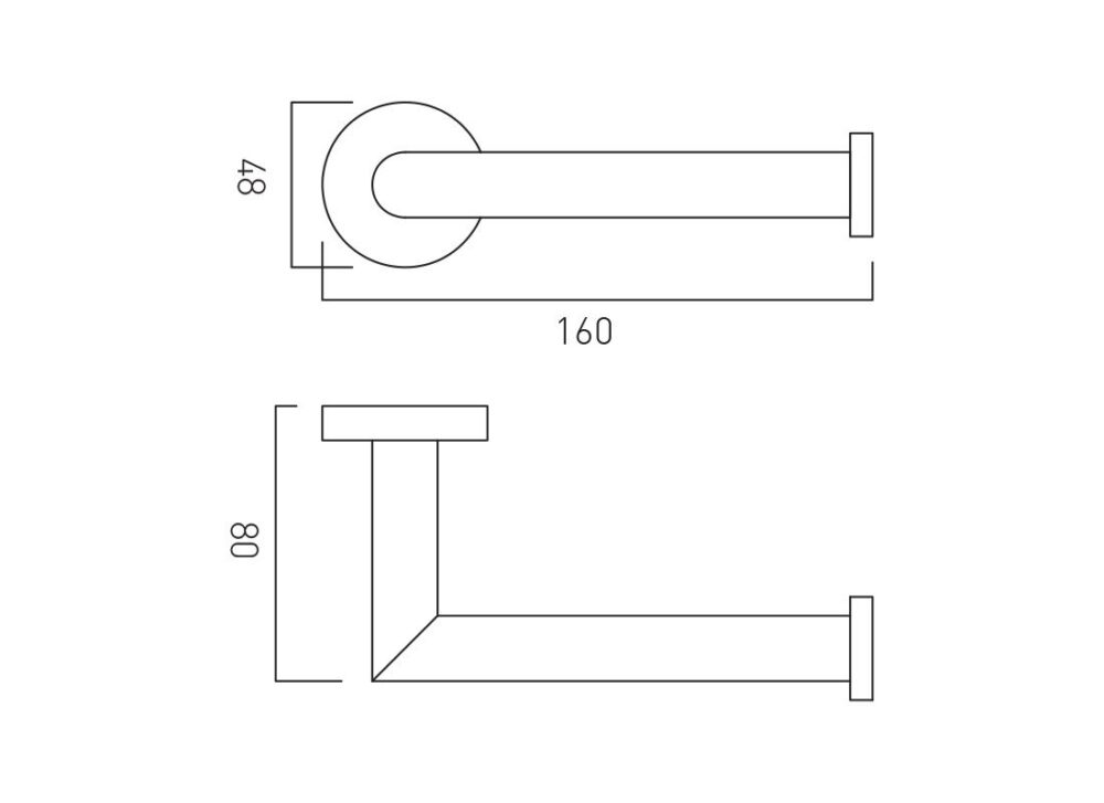 ind spa180 brn 2 ΧΑΡΤΟΘΗΚΗ ΑΝΟΙΧΤΗ SPA BRUSHED NICKEL PVD VADO