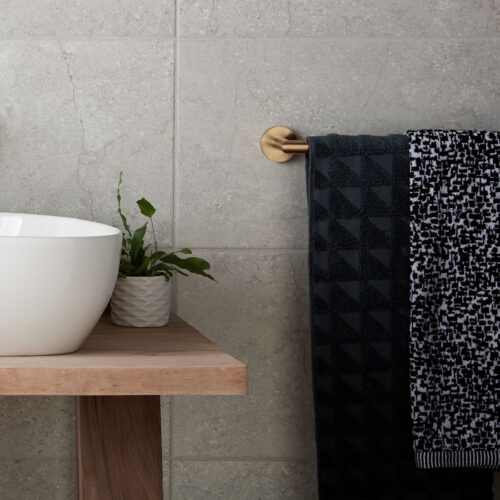 ΠΕΤΣΕΤΟΘΗΚΗ SPA Ι 45cm BRUSHED GOLD PVD VADO