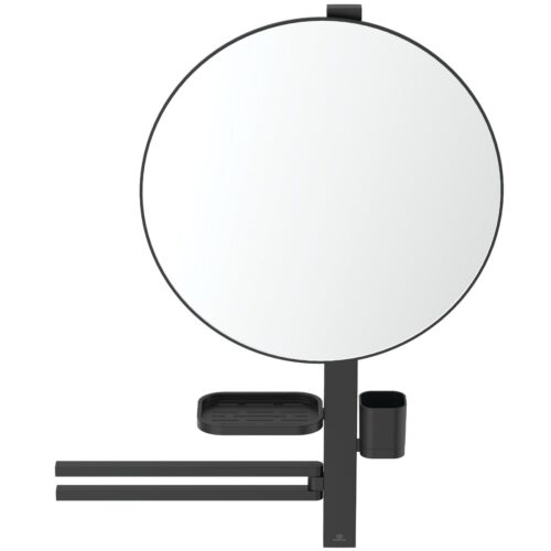 Alternative view of ΚΑΘΡΕΠΤΗΣ ΟΜΟΡΦΙΑΣ BEAUTY BAR L ALU+ Φ50 SILK BLACK IDEAL
