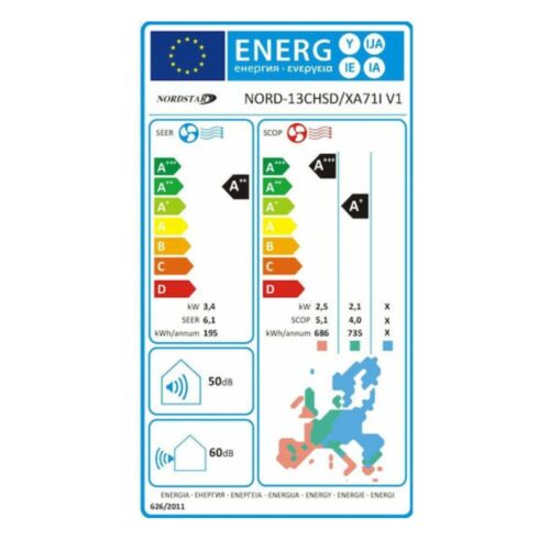 Κλιματιστικό Inverter NORDSTAR TN NORD-13CHSD V1 12000 BTU A++/A+++ 7 Nordstar TN NORD-13CHSD V1