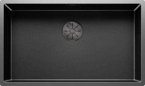 527835a ΝΕΡΟΧΥΤΗΣ ΑΝΟΞΕΙΔΩΤΟΣ CLARON 700-U 74x44cm DARK STEEL ΛΕΙΟΣ BLANCO