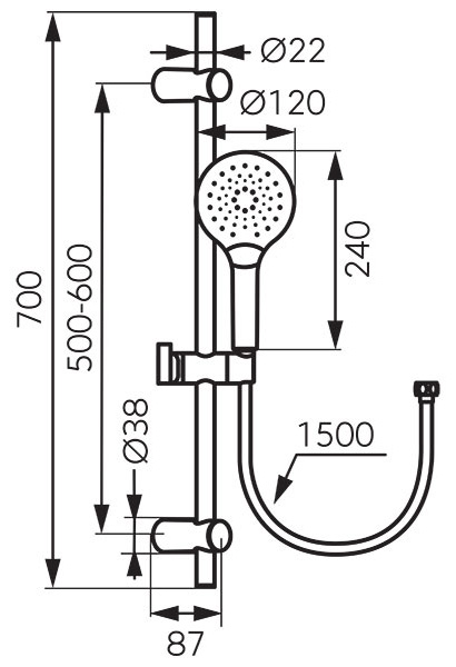 SXEDIO N334 <ul>
<li>Μεταλλική ράβδος 70cm</li>
<li>Τηλέφωνο τριών λειτουργιών</li>
<li>Σύστημα εύκολης αφαίρεσης των αλάτων</li>
<li>Σπιράλ PVC 150cm </li>
</ul>
<p><img src="https://b2b.karag.gr/media/wysiwyg/product_ferro_2023/SXEDIO-N334.jpg" alt="" width="265" height="388" /></p>