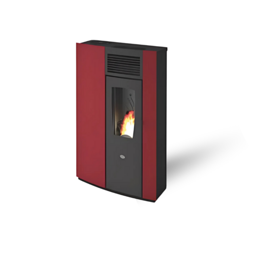 perla 8 red <p data-pm-slice="1 1 []">Η σόμπα πέλλετ <strong><em>Eva Calor Perla 8</em> </strong>συνδυάζει κομψό σχεδιασμό, υψηλή απόδοση και εύκολη λειτουργία. Με μπροστινή πόρτα από μαύρο γυαλί, δεξαμενή πέλλετ 12 κιλών και 5 ρυθμίσεις ισχύος, αποτελεί την <strong>ιδανική λύση για αποδοτική, οικονομική και φιλική προς το περιβάλλον θέρμανση</strong>. Προσφέρει προηγμένες λειτουργίες, όπως χρονοθερμοστάτη, οθόνη 6 γλωσσών και σύστημα ασφαλείας, εξασφαλίζοντας άνεση, ευκολία και ασφάλεια στη χρήση.</p>