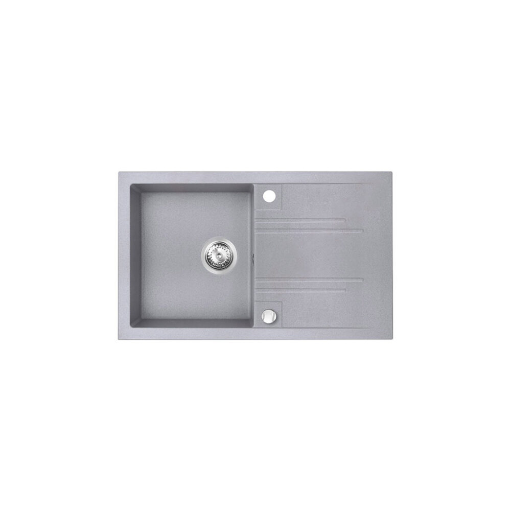 Νεροχύτης κουζίνας γκρι DRGM48/78GA FERRO 78x48cm