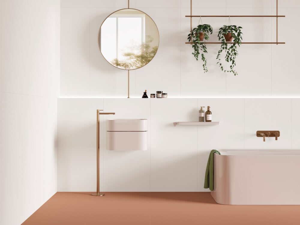 ΠΛΑΚΑΚΙ ΓΡΑΝΙΤΗΣ ΦΟΝΤΟ ΡΟΣΑΤΟ 60x120cm ΜΑΤ RECTIFIED ΠΡΩΤΗΣ ΠΟΙΟΤΗΤΑΣ