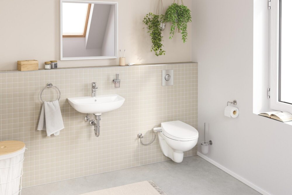 1403030074 amb 2 ΠΙΓΚΑΛ ΤΟΙΧΟΥ BAU COSMOPOLITAN ΧΡΩΜΕ GROHE