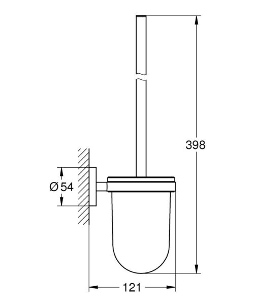 ΠΙΓΚΑΛ ΕΠΙΤΟΙΧΟ ESSENTIALS 1024682430 GROHE 8 1403030083 tec ΠΙΓΚΑΛ ΕΠΙΤΟΙΧΟ ESSENTIALS 1024682430 GROHE