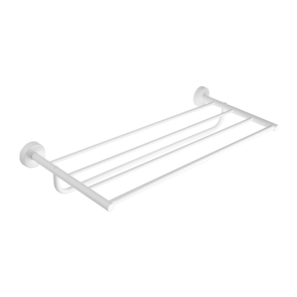 Ραφιέρα πετσετών UNO 9625 66 Λευκή ματ KARAG 50cm 3800201583275 962566