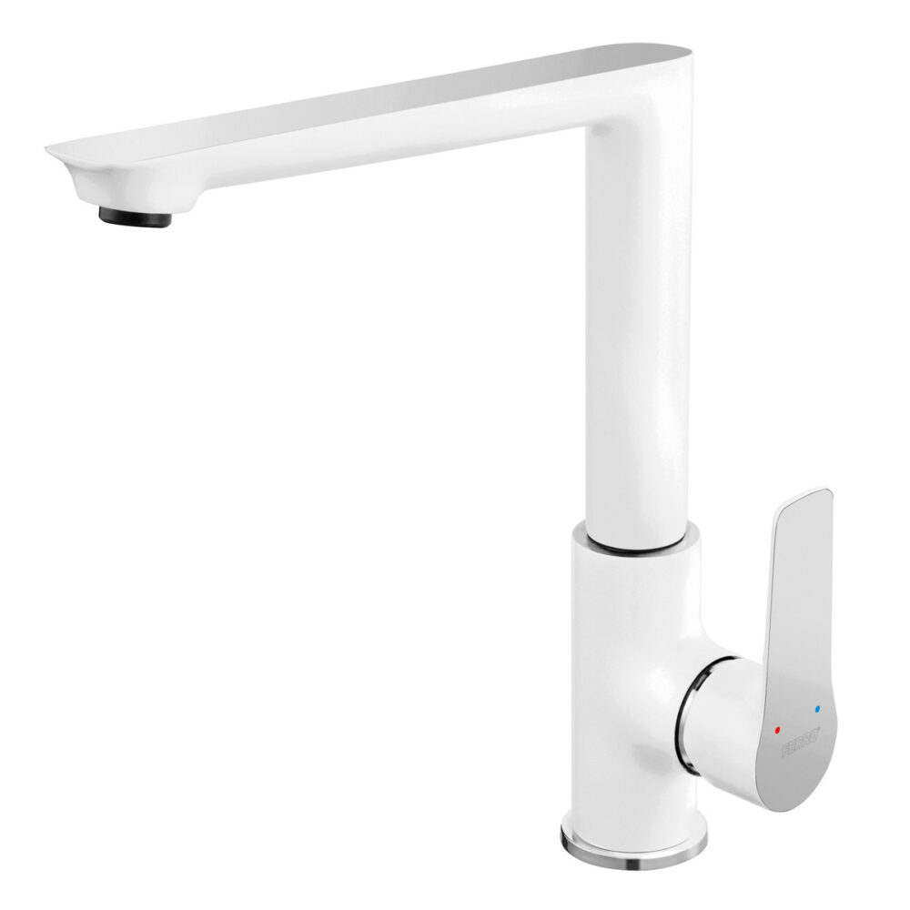 Μπαταρία κουζίνας White/Chrome ADORE BDR4 FERRO 5903738222223 BDR4