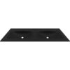 Νιπτήρας επίπλου διπλός ANIM 120 Black BDVIV122BK46 KARAG 120