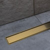 Σιφόνι δαπέδου από ανοξείδωτο ατσάλι Gold Compact PRIMO KARAG 65cm 8600198726298 KPRI65-O