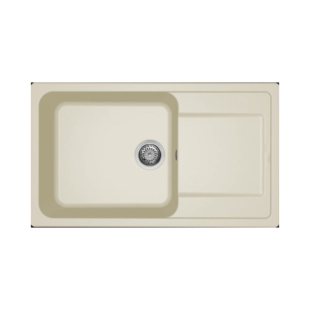 Νεροχύτης κουζίνας LIFE 410 Bianco Antico 62 ELLECI 86x50cm 8032557067986 LG241062