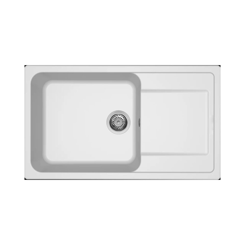 Νεροχύτης κουζίνας LIFE 410 Bianco 68 ELLECI 86x50cm 8032557067993 LG241068