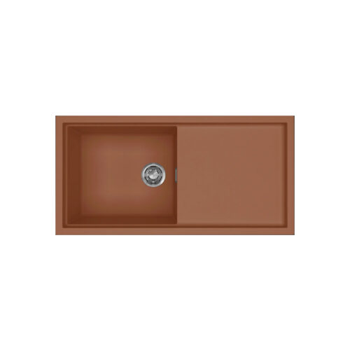 Νεροχύτης κουζίνας SINTESI 480 Cavern Clay 83 ELLECI 100x50cm 8032557028734 LKS48083