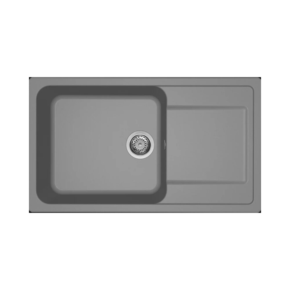 Νεροχύτης κουζίνας LIFE 410 Titanium 73 ELLECI 86x50cm 8032557110224 LM241073