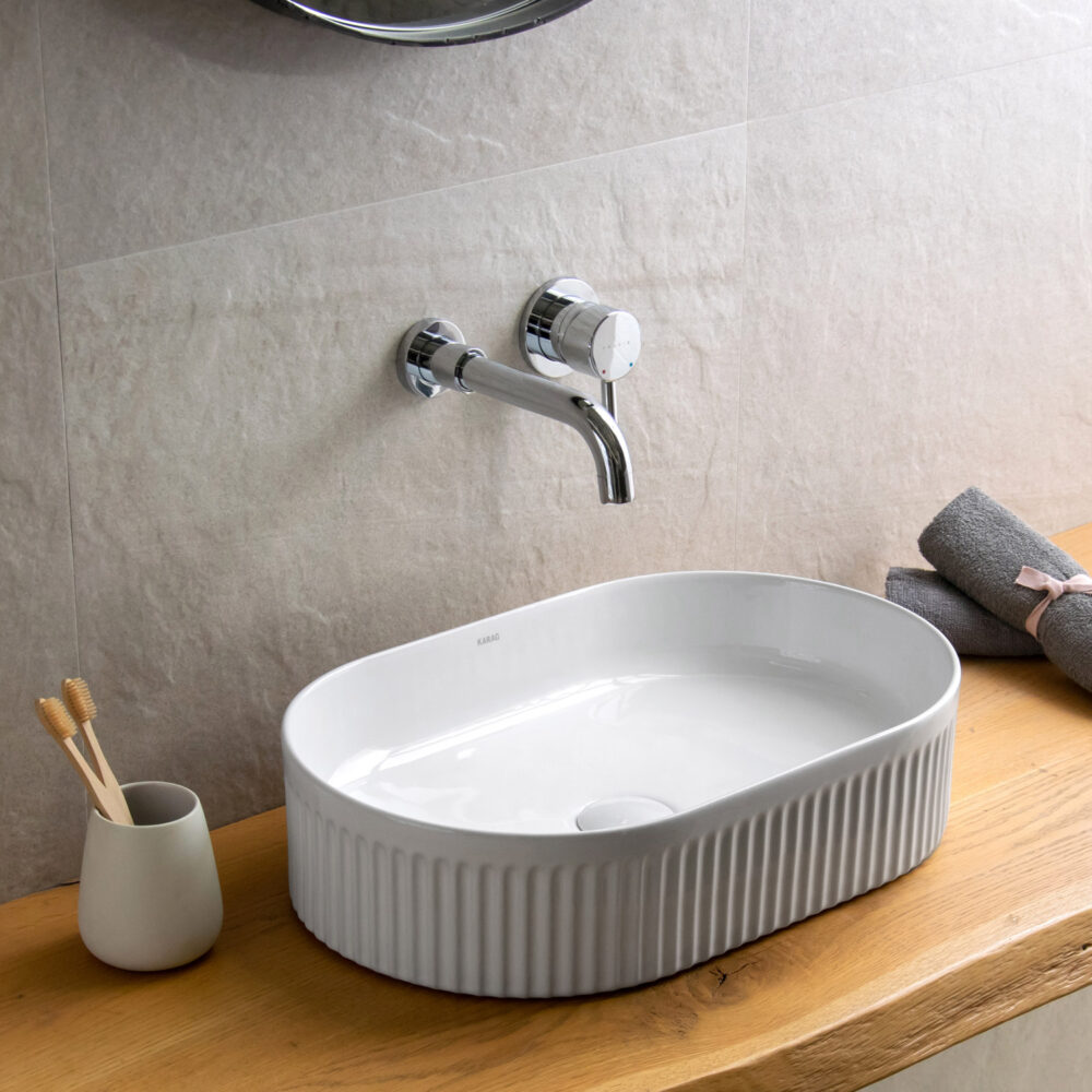Νιπτήρας επικαθήμενος LT 2285 KARAG 50x32x12cm 5206836658810 LT2285