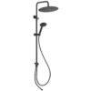Κολόνα σταθερού ντους WIZARD PRO Μαύρη NP47-BL FERRO 5903738230754 NP47-BL
