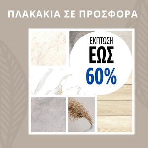 ΠΡΟΣΦΟΡΑ ΣΕ ΠΛΑΚΑΚΙΑ