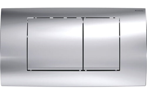 ΠΛΑΚΕΤΑ GEBERIT TWINLINE 30 115.899.KH.1 ΧΡΩΜΕ ΓΥΑΛΙΣΤΕΡΗ