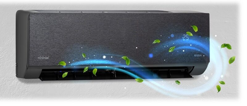 Κλιματιστικό Inverter TOYOTOMI GOSAI 9000 BTU A+++/A+++ 15 gosai2 H σειρά κλιματιστικών Toyotomi Gosai διαθέτει την υψηλότερη Ενεργειακή Κλάση Α+++ σε ψύξη και θέρμανση για μέγιστη εξοικονόμηση ενέργειας, εξασφαλίζοντας δυνατές αποδόσεις και απρόσκοπτη λειτουργία με χαμηλή κατανάλωση και οικονομία.
