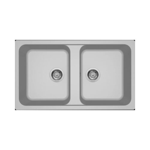 Νεροχύτης κουζίνας LIFE 450 Aluminium 79 ELLECI 86x50cm 8032557110323 LM245079