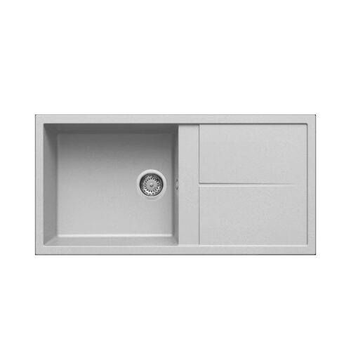 Νεροχύτης κουζίνας UNICO 480 Aluminium 79 ELLECI 100x50cm 8031873110611 LMU48079