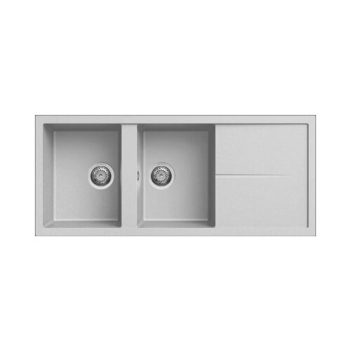Νεροχύτης κουζίνας UNICO 500 Aluminium 79 ELLECI 116x50cm 8031873110383 LMU50079