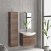 Στήλη αναρτώμενη με πόμολο Brown 8702 NEW ELSA KARAG 35x27x160cm 5206836612508 NELSC8702