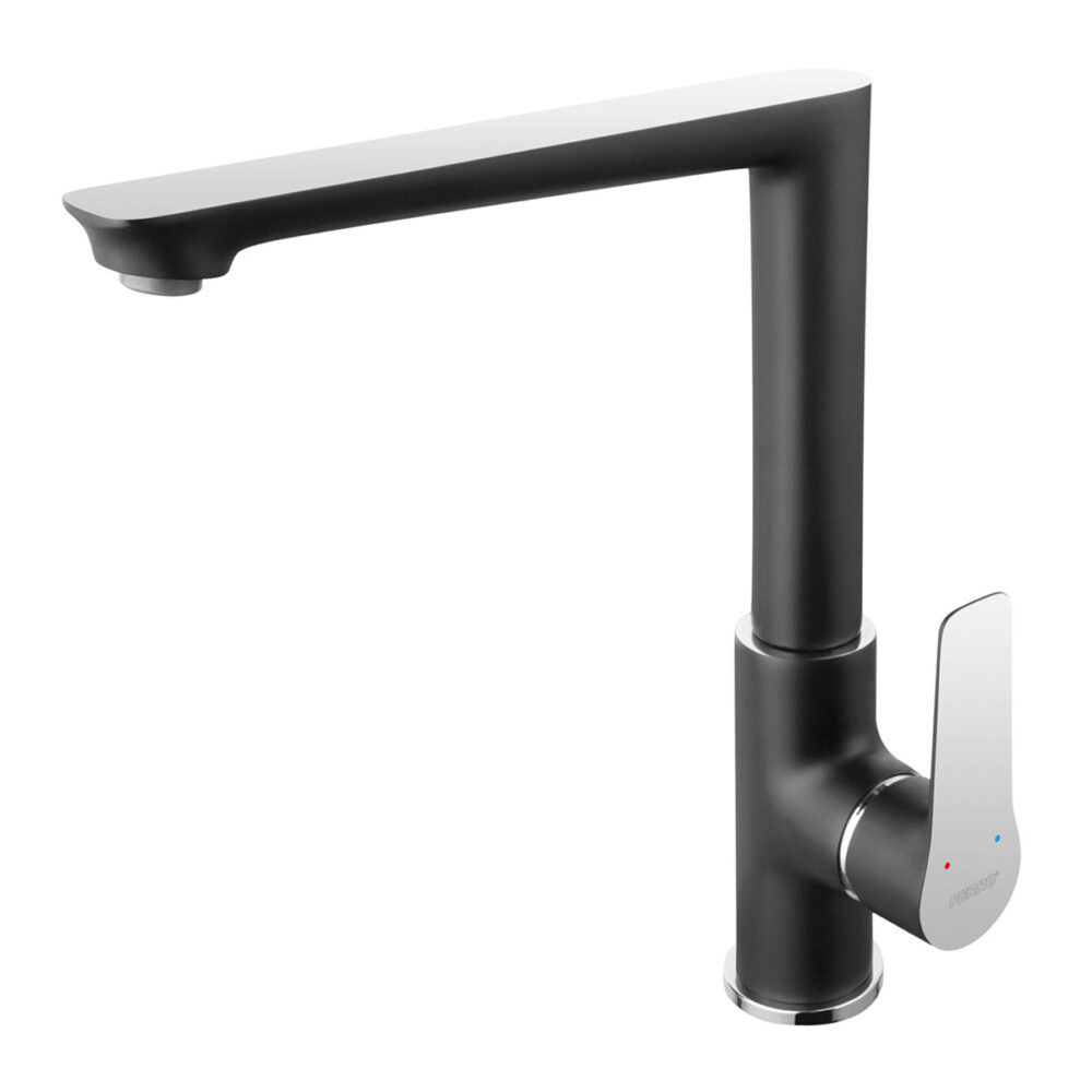Μπαταρία κουζίνας Black/Chrome ADORE BDR4BLC FERRO 5903738222230 BDR4BLC