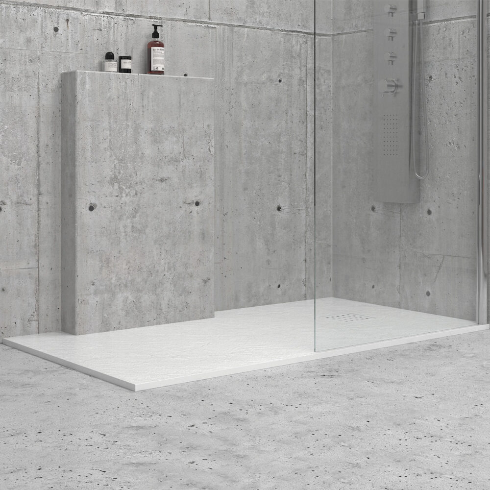 Ντουζιέρα ορθογώνια υψηλής αντοχής CLASSIC Bianco KARAG 120x70cm 8445753186663 CR12070BI