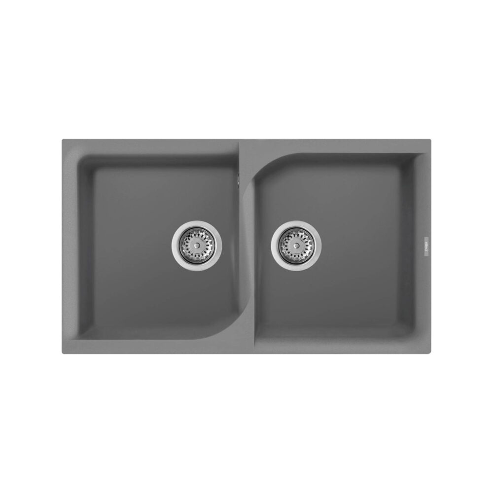 Νεροχύτης κουζίνας EGO 450 Titanium 73 ELLECI 86x50cm 8032861959281 LME45073