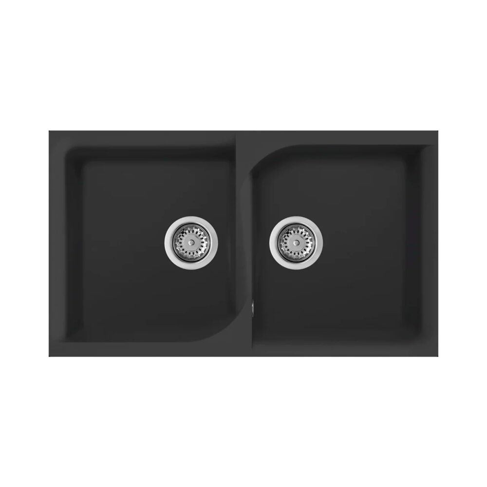 Νεροχύτης κουζίνας EGO 450 Nero 40 ELLECI 86x50cm 8032557049449 LGE45040
