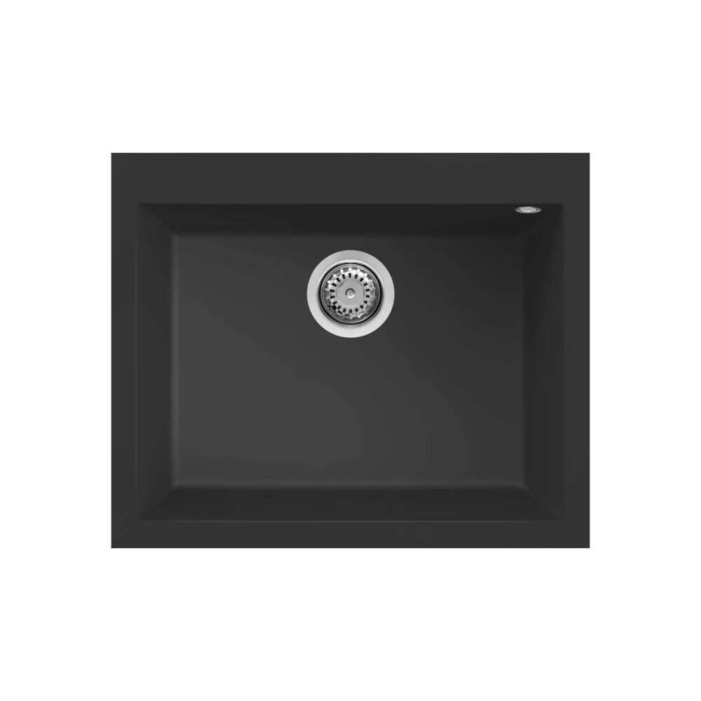 Νεροχύτης κουζίνας QUADRA 110 Nero 40 ELLECI 61x50cm 8032557046165 LGQ11040