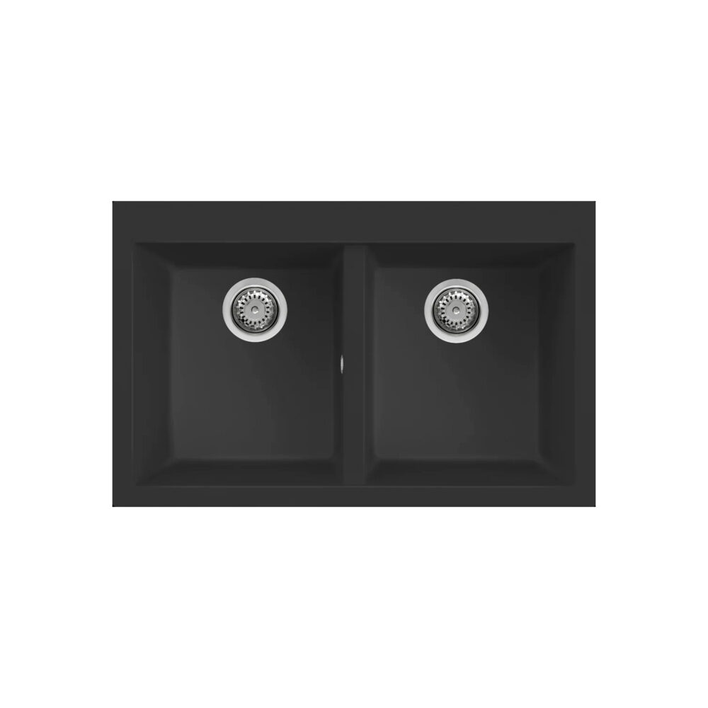 Νεροχύτης κουζίνας QUADRA 350 Nero 40 ELLECI 79x50cm 8032861049418 LGQ35040