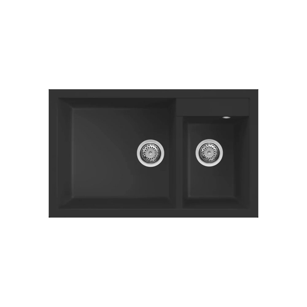 Νεροχύτης κουζίνας QUADRA 440 Nero 40 ELLECI 81