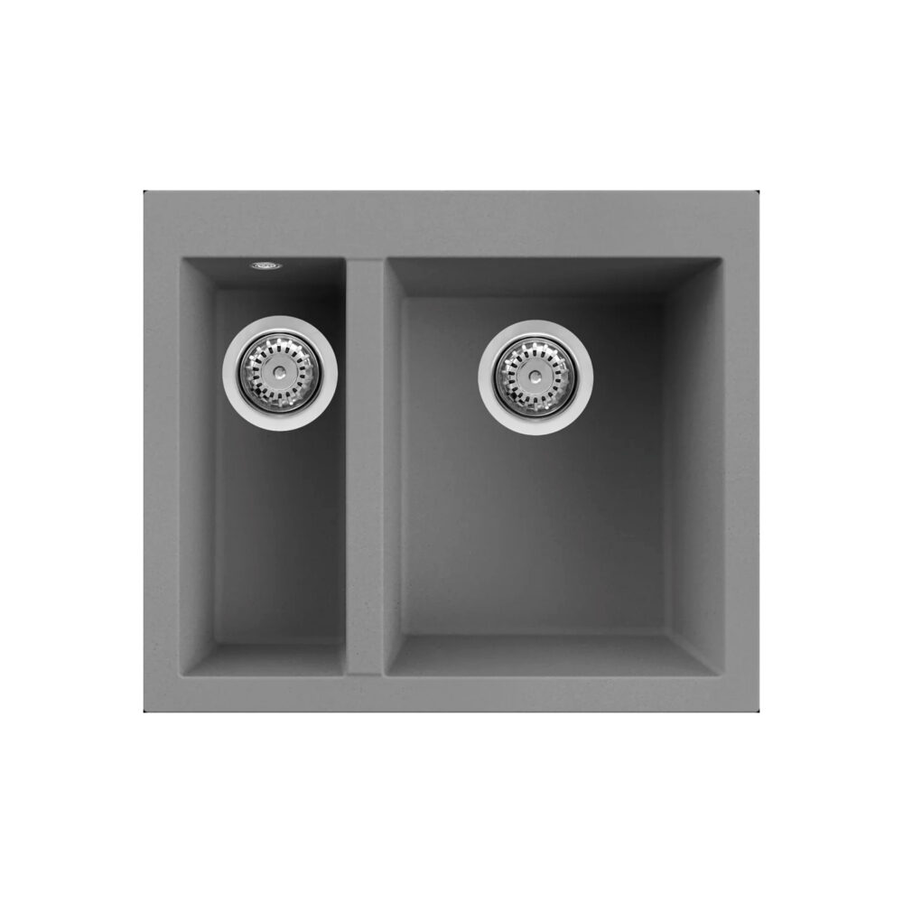 Νεροχύτης κουζίνας QUADRA 150 Titanium 73 ELLECI 59x50cm 8031873956264 LMQ15073