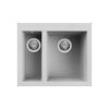 Νεροχύτης κουζίνας QUADRA 150 Aluminium 79 ELLECI 59x50cm 1 Νεροχύτης κουζίνας QUADRA 150 Aluminium 79 ELLECI 59x50cm 8032557952893 LMQ15079