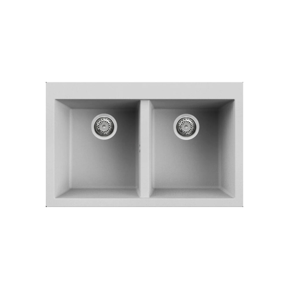 Νεροχύτης κουζίνας QUADRA 350 Aluminiu 79 ELLECI 79x50cm 8032861953647 LMQ35079