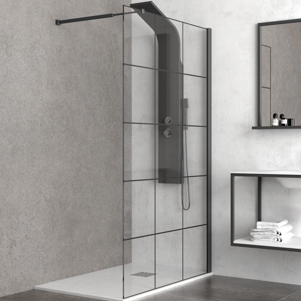 Σταθερό κρύσταλλο frame FREE Black KARAG 140x200cm 5206836028811 NFR1140