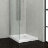 Ντουζιέρα τετράγωνη πορσελάνης PORCELAIN KARAG 72x72x9cm 5206836100302 POR1