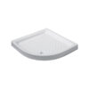 Ντουζιέρα ημικυκλική πορσελάνης PORCELAIN KARAG 80x80x9cm 5206836100258 POR5
