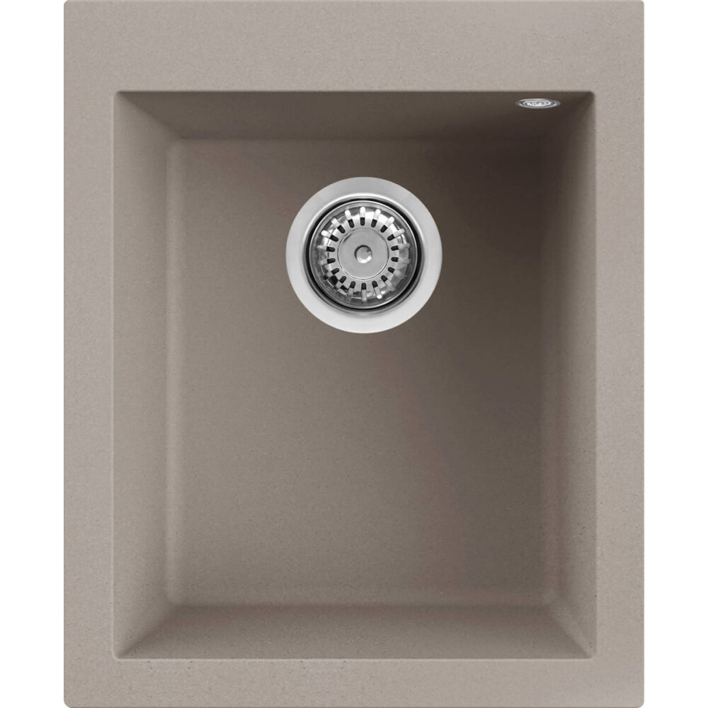Νεροχύτης κουζίνας QUADRA 100 Tortora 43 ELLECI 41x50cm 8032861041726 LGQ10043