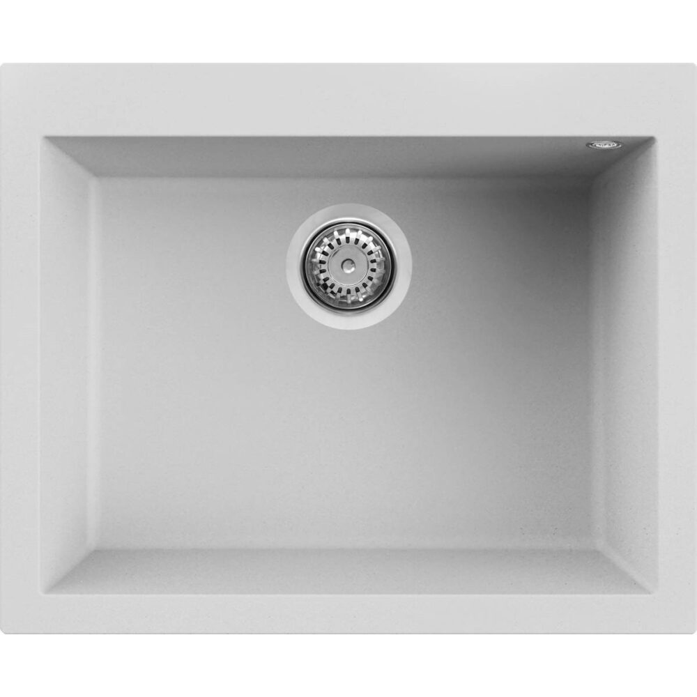 Νεροχύτης κουζίνας QUADRA 110 Bianco 68 ELLECI 61x50cm 8032861055389 LGQ11068