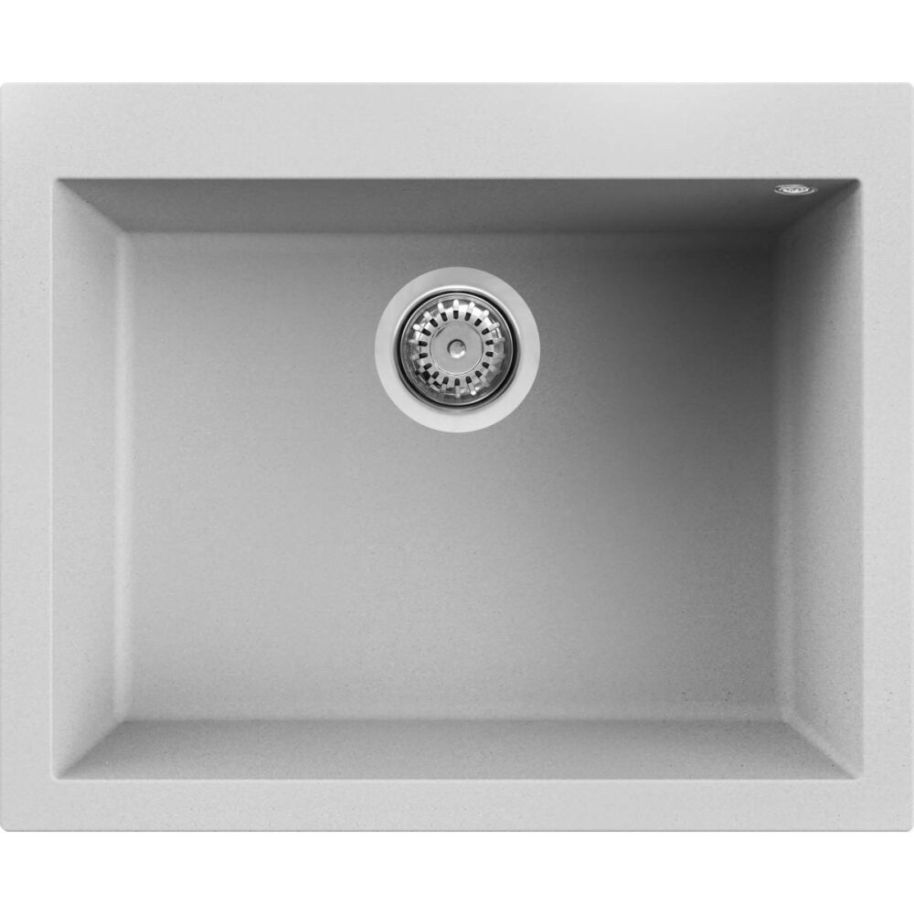Νεροχύτης κουζίνας QUADRA 110 Aluminium 79 ELLECI 61x50cm 8032557952916 LMQ11079
