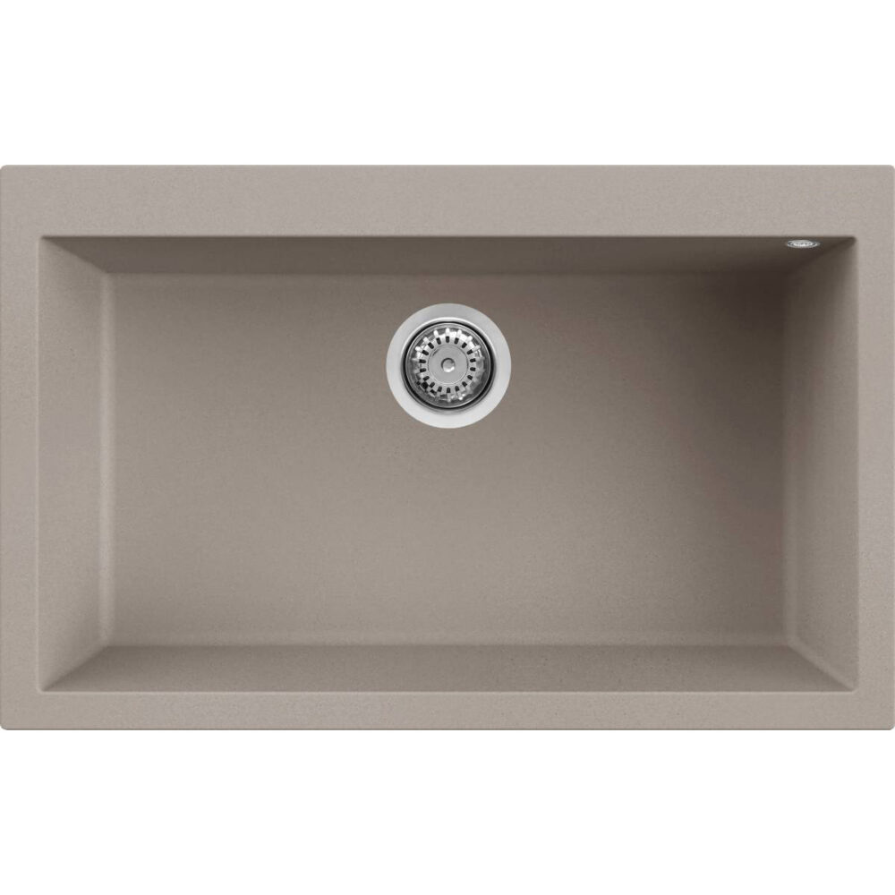 Νεροχύτης κουζίνας QUADRA 130 Tortora 43 ELLECI 79x50cm 8032861041795 LGQ13043