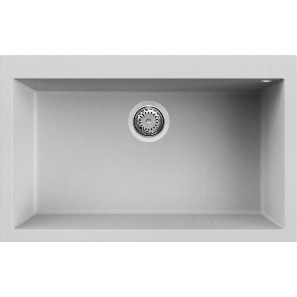 Νεροχύτης κουζίνας QUADRA 130 Aluminium 79 ELLECI 79x50cm 8032557952909 LMQ13079