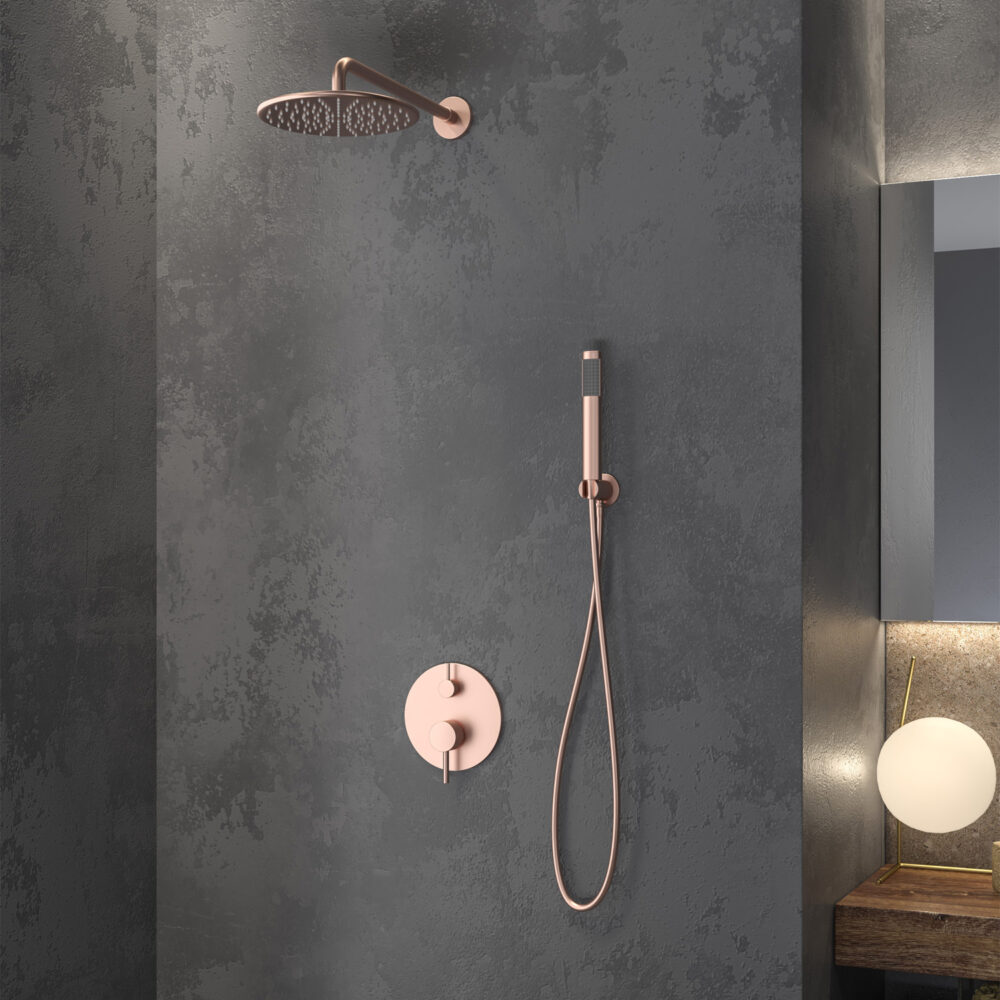 Σετ μπαταρίας εντοιχισμού ντους ARTEMIS Rose Gold SO510-RG KARAG 5206836664378 SO510-RG