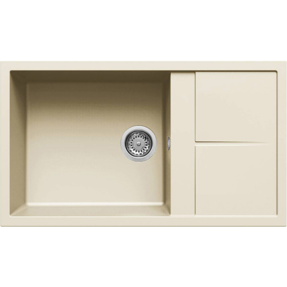 Νεροχύτης κουζίνας UNICO 410 Bianco Antico 62 ELLECI 86x50cm 8032557036494 LGU41062