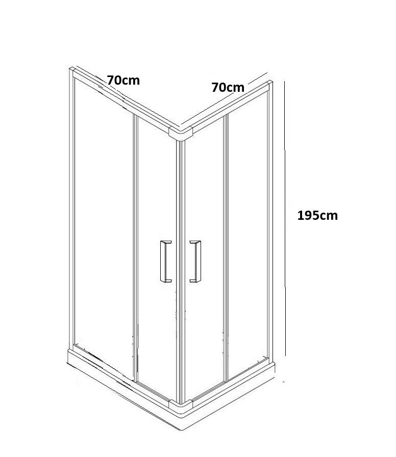 ΚΑΜΠΙΝΑ ΝΤΟΥΖΙΕΡΑΣ ΤΕΤΡΑΓΩΝΗ SWIFT 70x70x195 ΔΙΑΦΑΝΟ ΧΡΩΜΕ BRONZE 4 ΚΑΜΠΙΝΑ ΝΤΟΥΖΙΕΡΑΣ ΤΕΤΡΑΓΩΝΗ SWIFT 70x70x195 ΔΙΑΦΑΝΟ ΧΡΩΜΕ BRONZE - Image 2